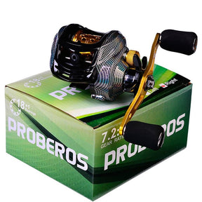 Carretilha Proberos CP-2500 - 12Kg Drag - 17+1 Rolamentos - Recolhimento 7.2:1 - Butique do Pescador