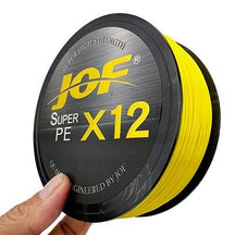 Linha JOF Multifilamento X12 Fios Trançados 300m - Butique do Pescador