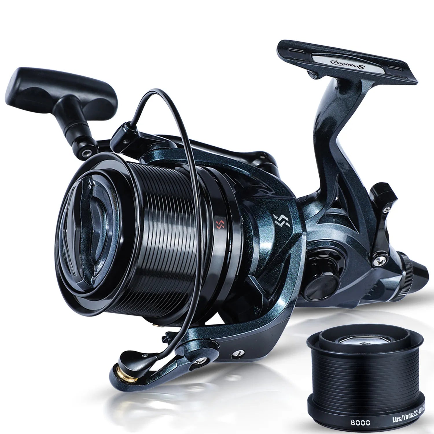 Molinete Sougaylang 4:6:1 de 25kg de arrasto max / Series:9000/10000/12000 - Butique do Pescador