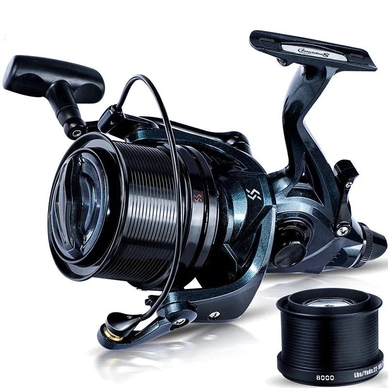 Molinete Sougaylang 4:6:1 de 25kg de arrasto max / Series:9000/10000/12000 - Butique do Pescador